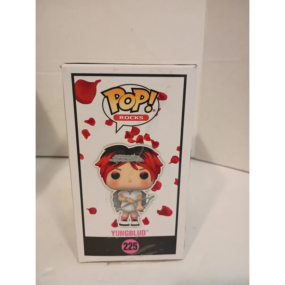 Funko Pop Rocks Yungblud 225 Vinyl Figure Red Hair Barbed Wire Headband